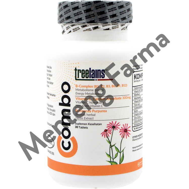 Treelains C-Combo 30 Tablet - Suplemen Antioksidan Daya Tahan Tubuh