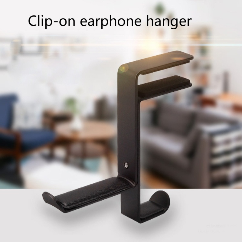 Vivi Universal Fit Desk Mount Headphone Gaming Stand Mount Under Desk Hooks Clip
