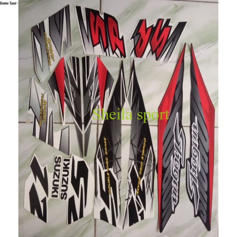stiker striping suzuki shogun SP 2006 2007