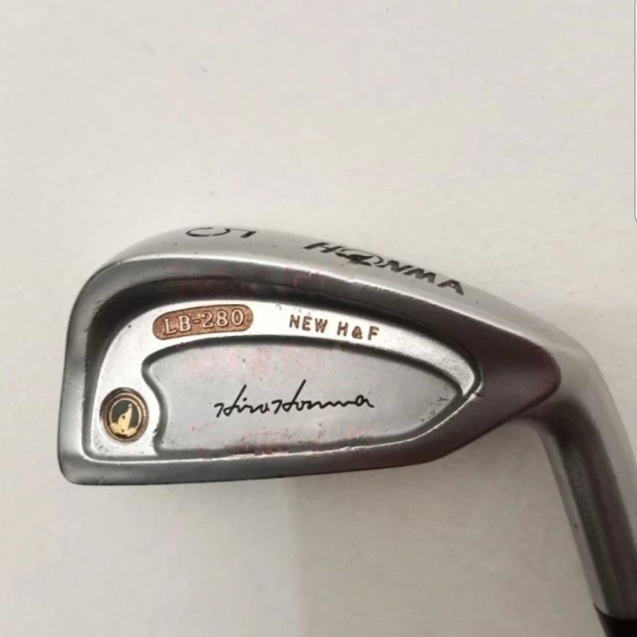 STIK GOLF IRON NO 5 HONMA LB-280 NEW H&F BINTANG (1)

