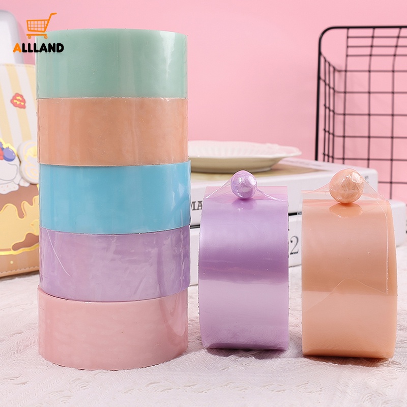 Diy Kreatif Buatan Sendiri Colorful Sticky Ball Tape/Mainan Kaset Pereda Stres Rolling Menarik/Anak Buatan Tangan Tape Dekoratif Alat Peraga Santai