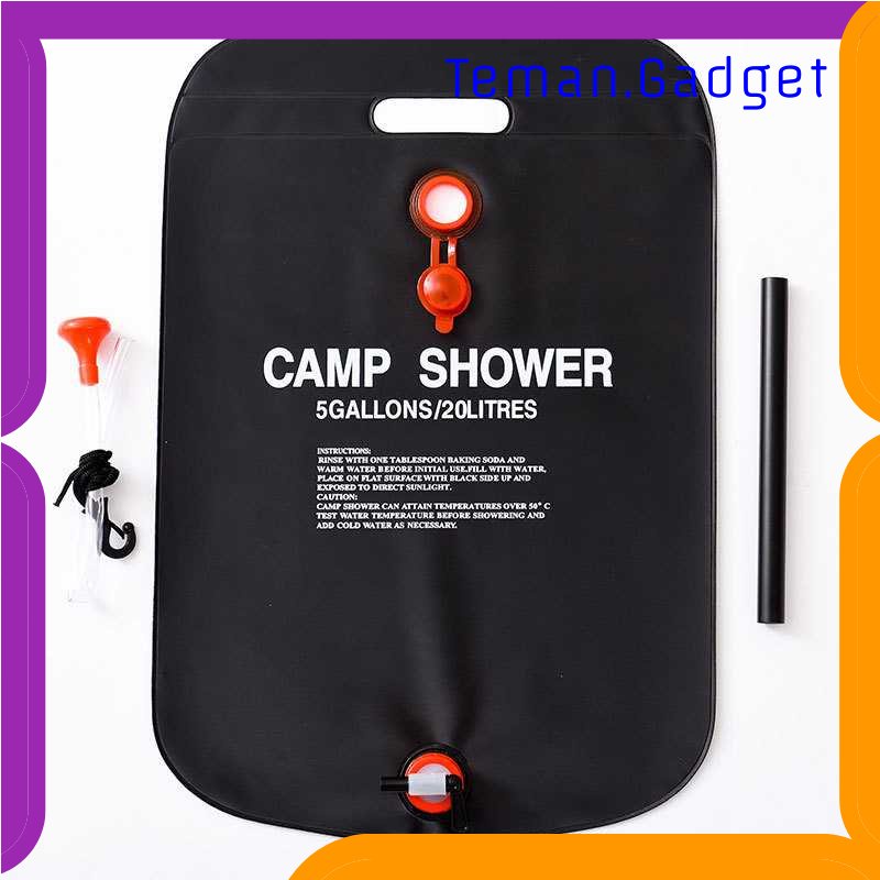 TG - ART Winmax Kantong Air Shower Mandi Camp Shower Bag 20 L - YYEDC