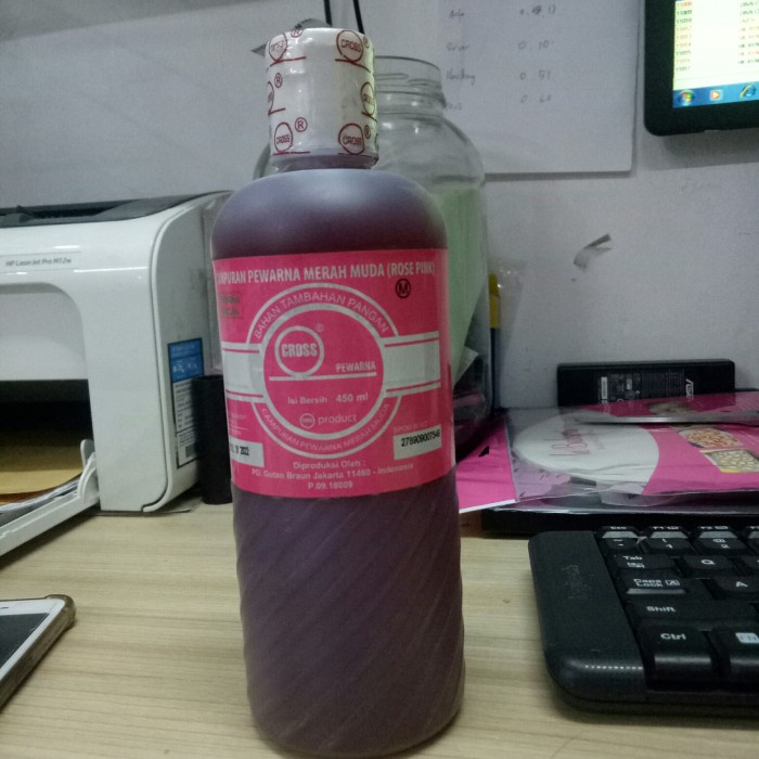 

cross pewarna makanan rose pink