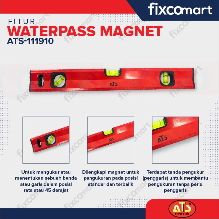 WATERPASS MAGNET &quot;ATS&quot; 2006 24&quot; (INCH)