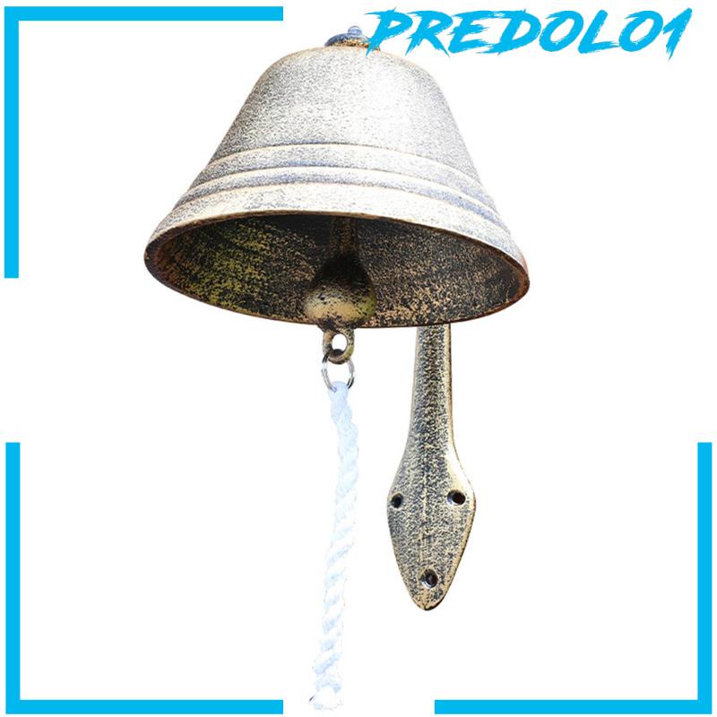 [Predolo1] Door Bell Metal Dinner Bell Dinding Untuk Kamar Tidur Rumah Pertanian