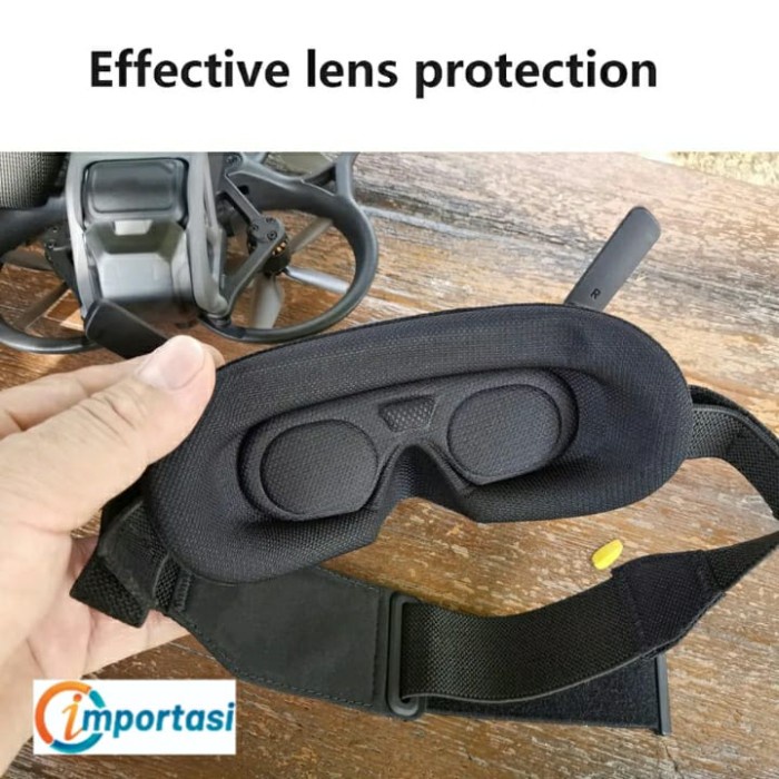 Face Plate Pad Eye Mask DJI GOGGLE 2 Foam Protective Cover DJI AVATA - Abu-abu