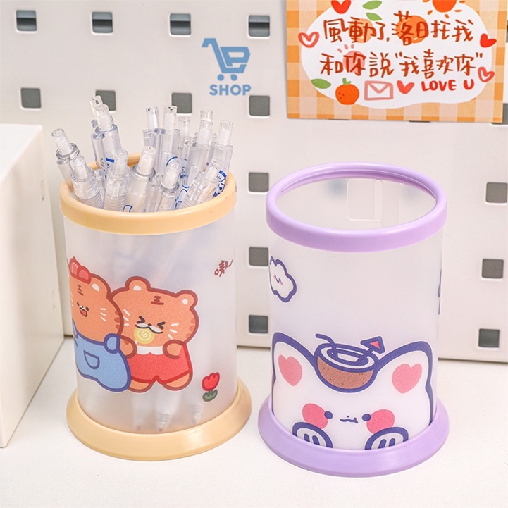 

Tempat Pena Motif Kartun Bulat Kecil Penyimpanan Alat Tulis Cocok Untuk Kantor Siswa Meja Belajar Kantor LPS