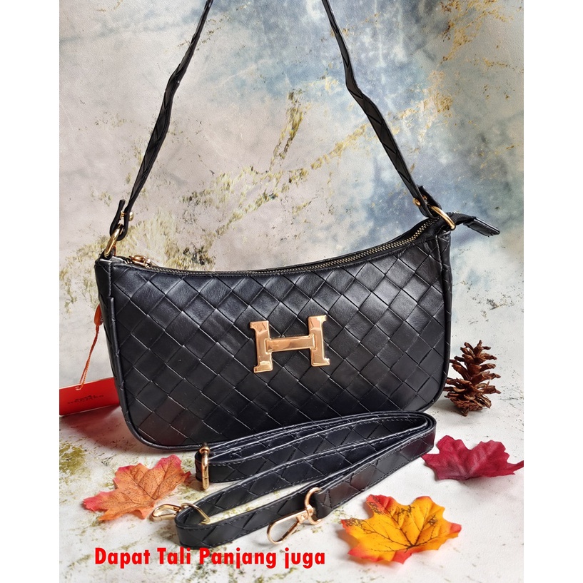 Tas Selempang Wanita Branded Logo H