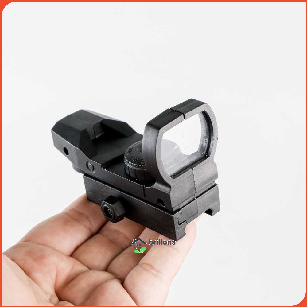 Dongzhur Kekeran Teropong Senapan Holographic Green Dot Scope 20mm - HD23