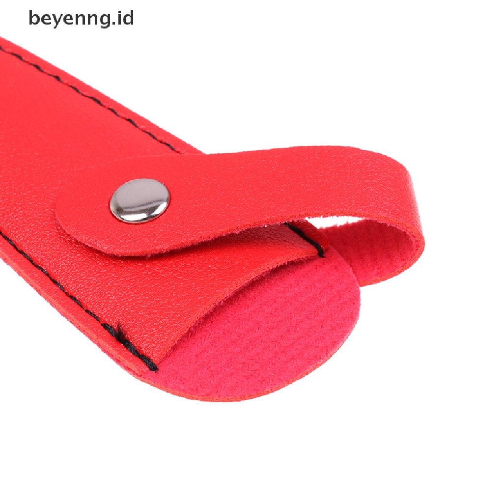 Beyen Profesional Hairdresser Barber Scissors Leather Case Kulit PU Pelindung Case ID