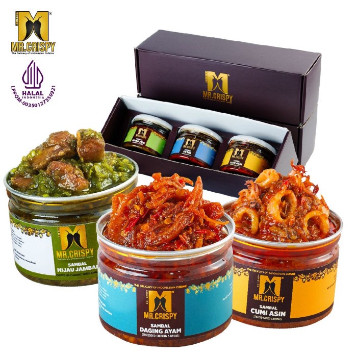 

Best Seller [COD] PAKET SAMBEL HEMAT 4 MR.CRISPY(KOTAK HMPERS) - HJAM+CA+D.AYAM
