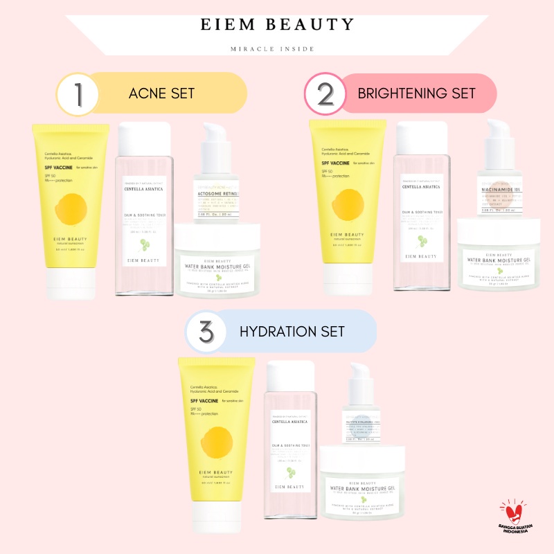 ★ BB ★ EIEM Beauty SERIES - Sunscreen - Moisturizer - Serum - Toner