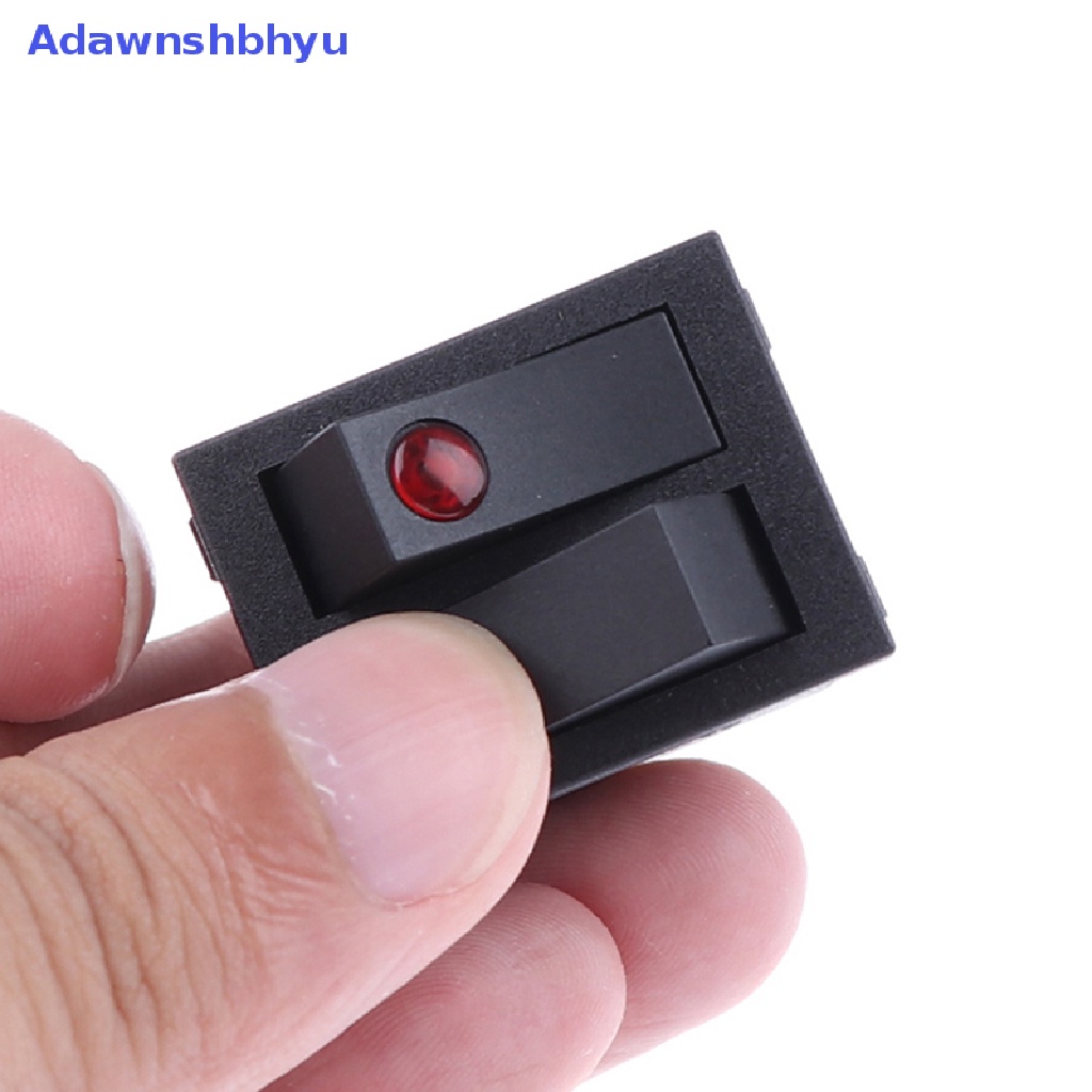 Adhyu New Saklar Tombol Ganda Rocker Switch Untuk Penghangat Pemanas Minyak Dengan Lampu On-Off ID