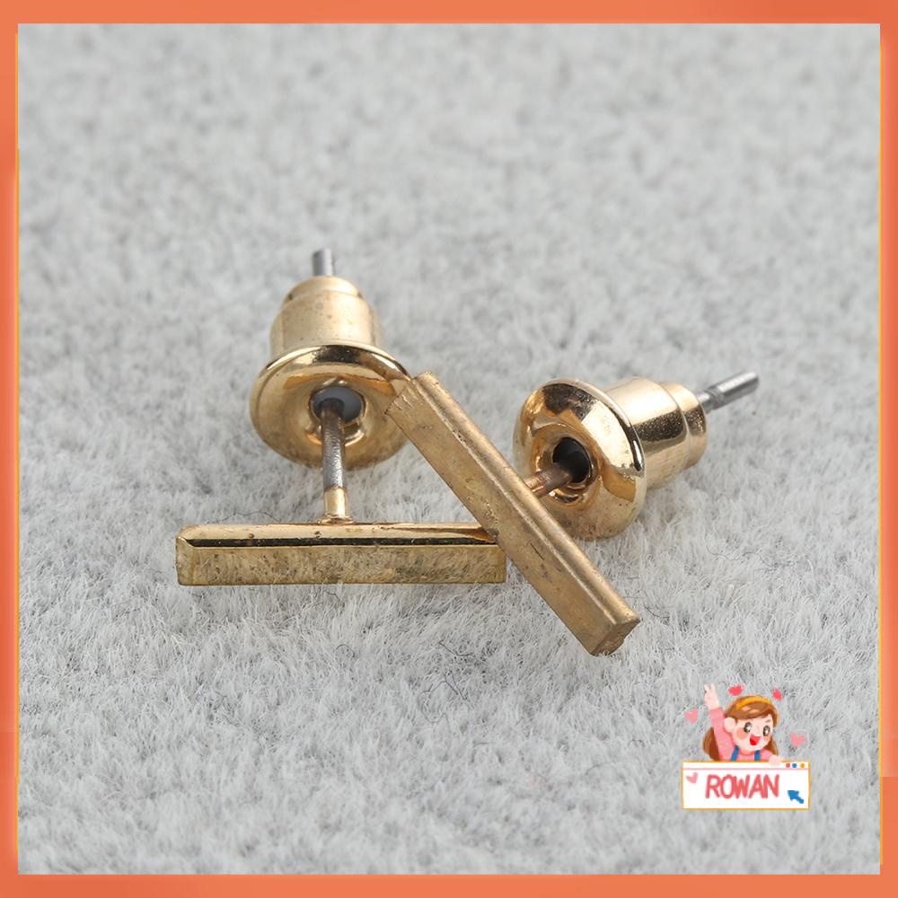 R-flower 1pasang Anting Panas Lucu Simple Design Bar