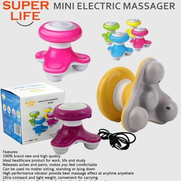 ALAT PIJAT MINI PORTABLE PIJAT KABEL USB ( MINI ELECTRIC MASSAGER ) murah