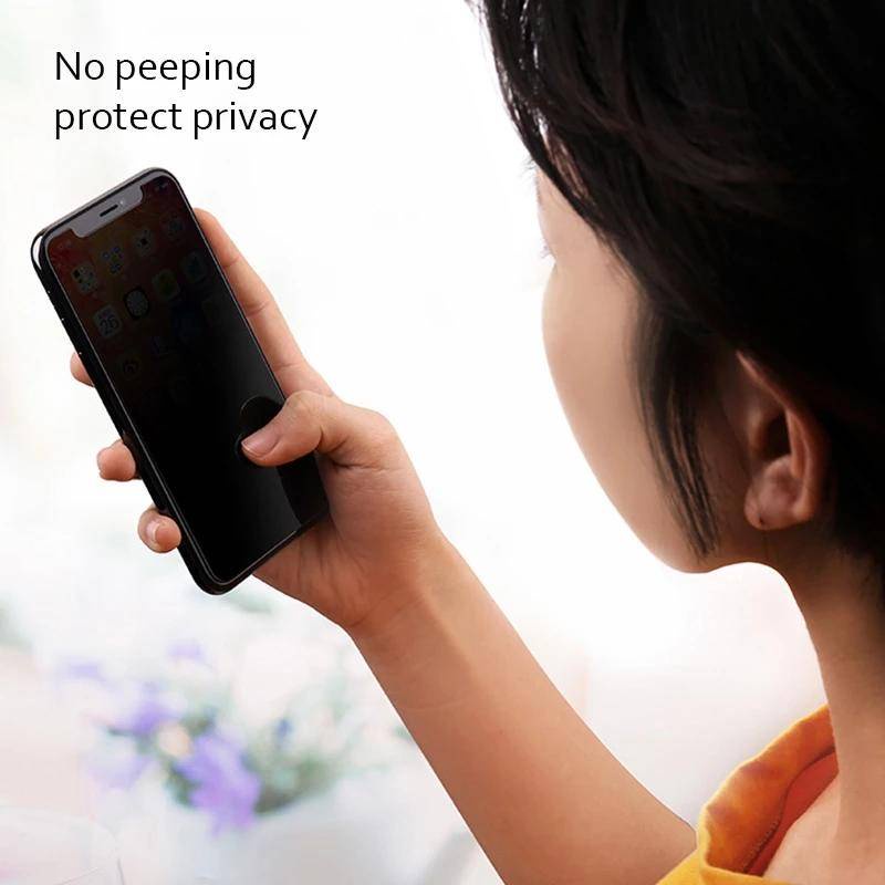 IPHONE Untuk Iphone14 13 12 11 Pro MAX Plus Mini Pelindung Layar Privasi Hydrogel Film Anti-spy Film Untuk Iphone7 8 6 6S Plus SE 2022 2020 14Plus 13Mini 12Mini