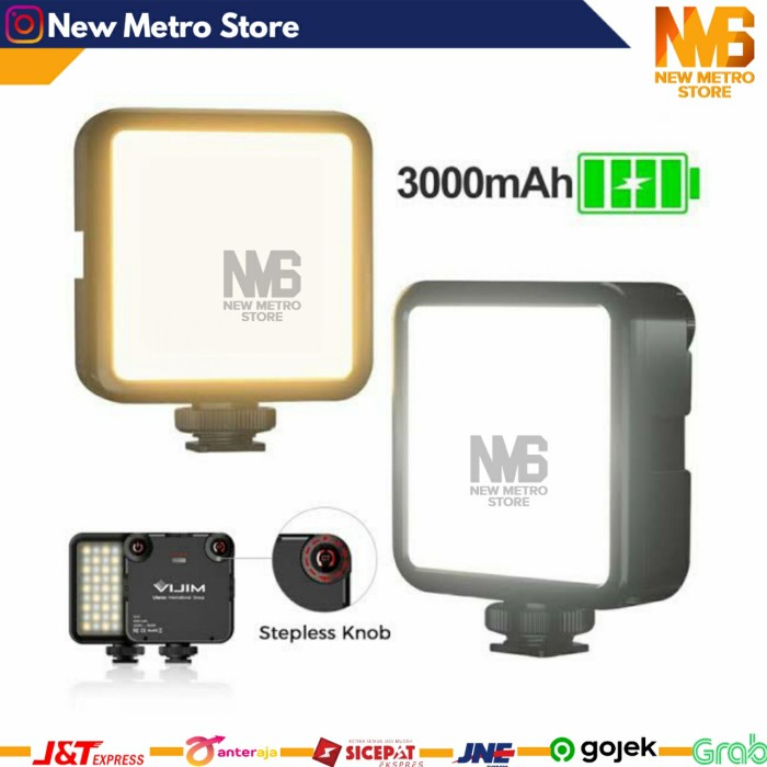 ULANZI VL81 VIJIM Video LED Light RECHARGEABLE