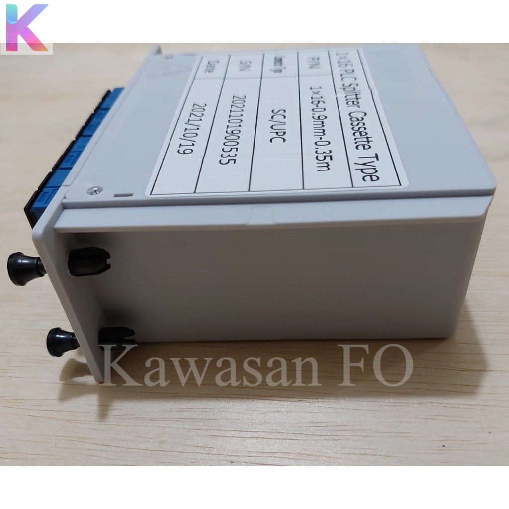 Splitter Box 1:16 SC UPC / Box Spliter 1:16 SC UPC Fiber Optik FTTH