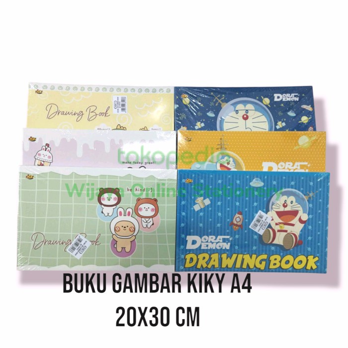 

DISKON SHOPEE/ DISKON CERIA/ Buku Gambar KIKY 20x30 (5 Pc)