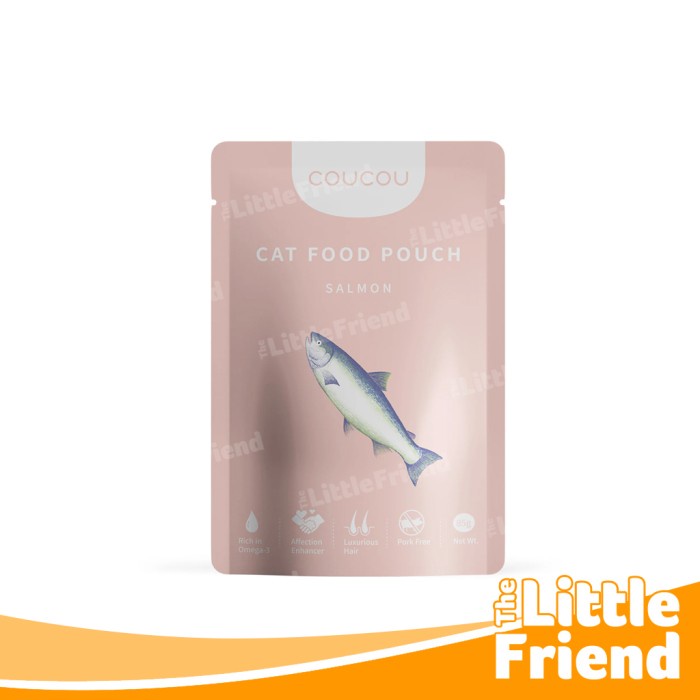 Makanan Kucing Kitten Basah CouCou Pouch Premium Cat Food 85 Gram