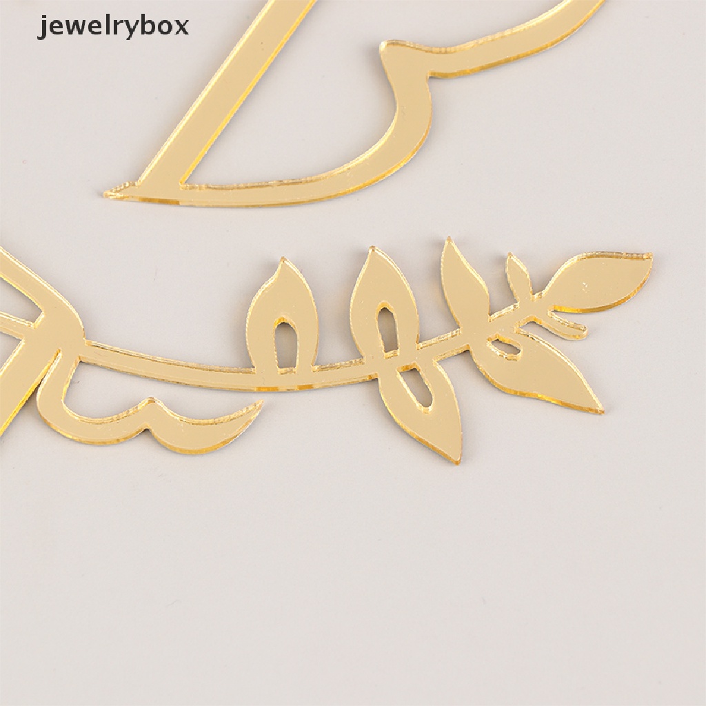 [jewelrybox] Dove Cross Topper Perjamuan Pertama Minimalis Akrilik Hiasan Sisipan Kue Butik