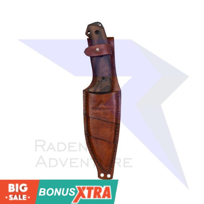 Pisau EIGER1989 BUSHCRAFT KNIFE 1.0 KNIVES Black 91000 5715 Original Keren KEREN