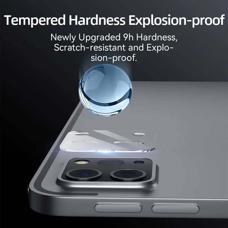 Lens Tempered Glass Protector Untuk 2022 ipad Pro 11 12.9 Back Full Cover Pelindung Lensa Kamera Untuk ipad 10.9 2022 Air5 4 Mini 6 Film