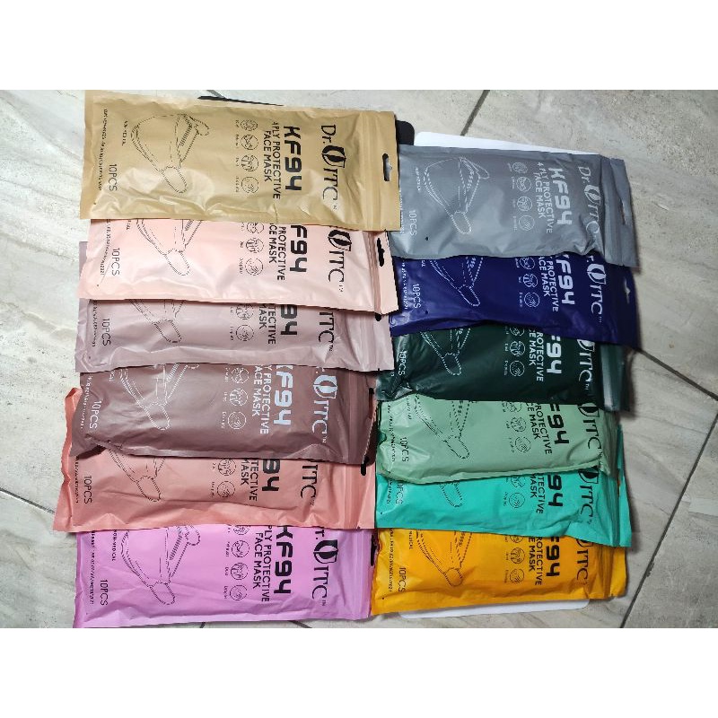 MASKER KF94 CAREION DEWASA ISI 10 PCS ORIGINAL / MASKER KF / MASKER KOREA