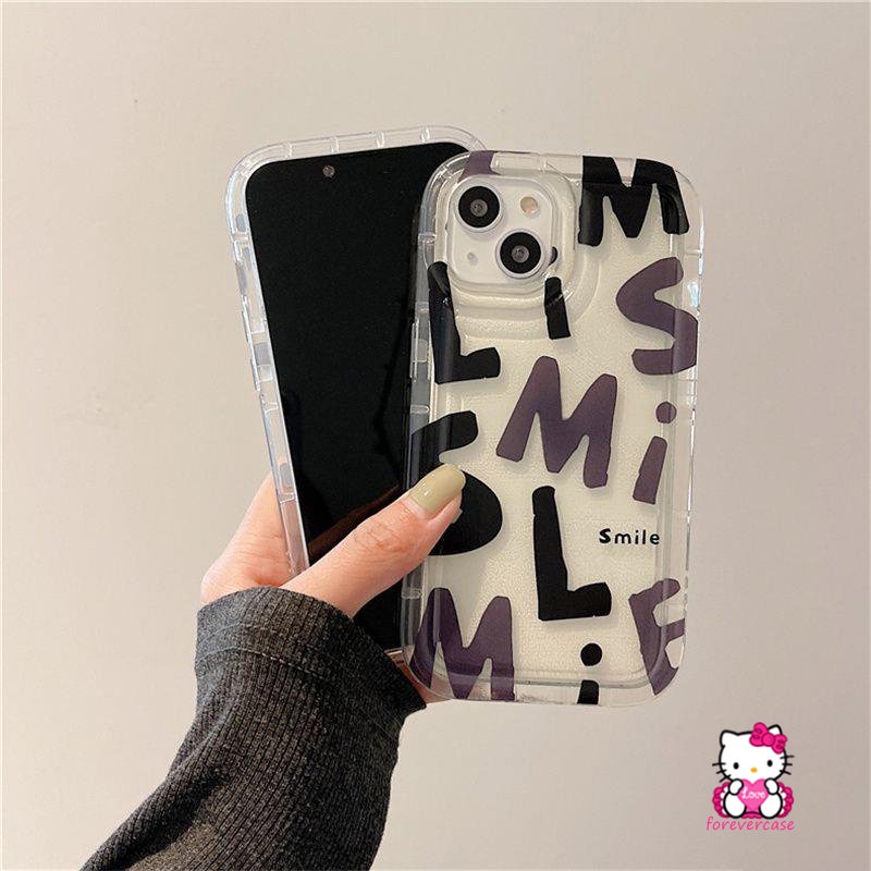 Case Redmi10 9T 9A 10C 9 12C A1 10A 9C NFC Redmi Note9 Note10s Note11 Note 11 8 10s 10 9 11s Note10 POCO F4 Alfabet Simple Lucky Letter Airbag Anti Jatuh Soft Clear Cover