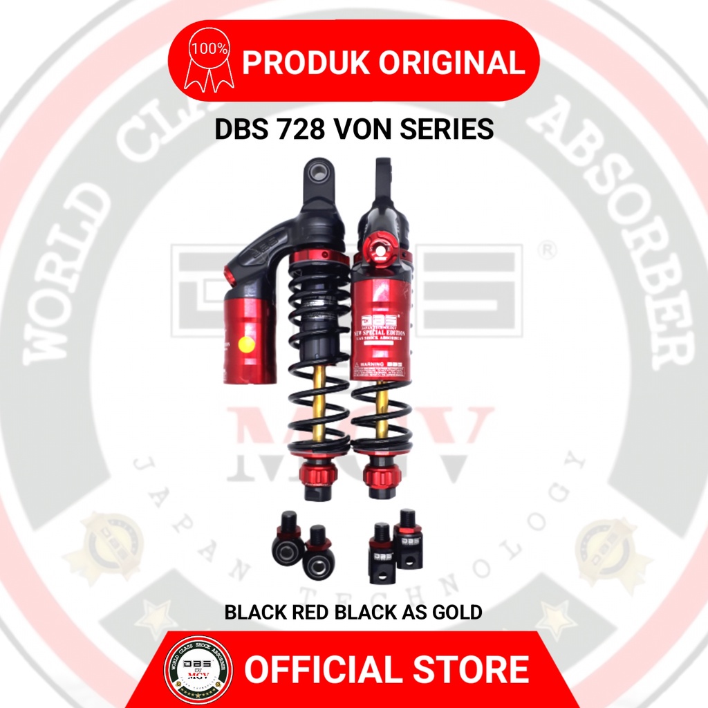 [ BISA COD ] Shock Tabung DBS 728 VON SERIES HONDA ALL NEW PCX 150 PCX 160