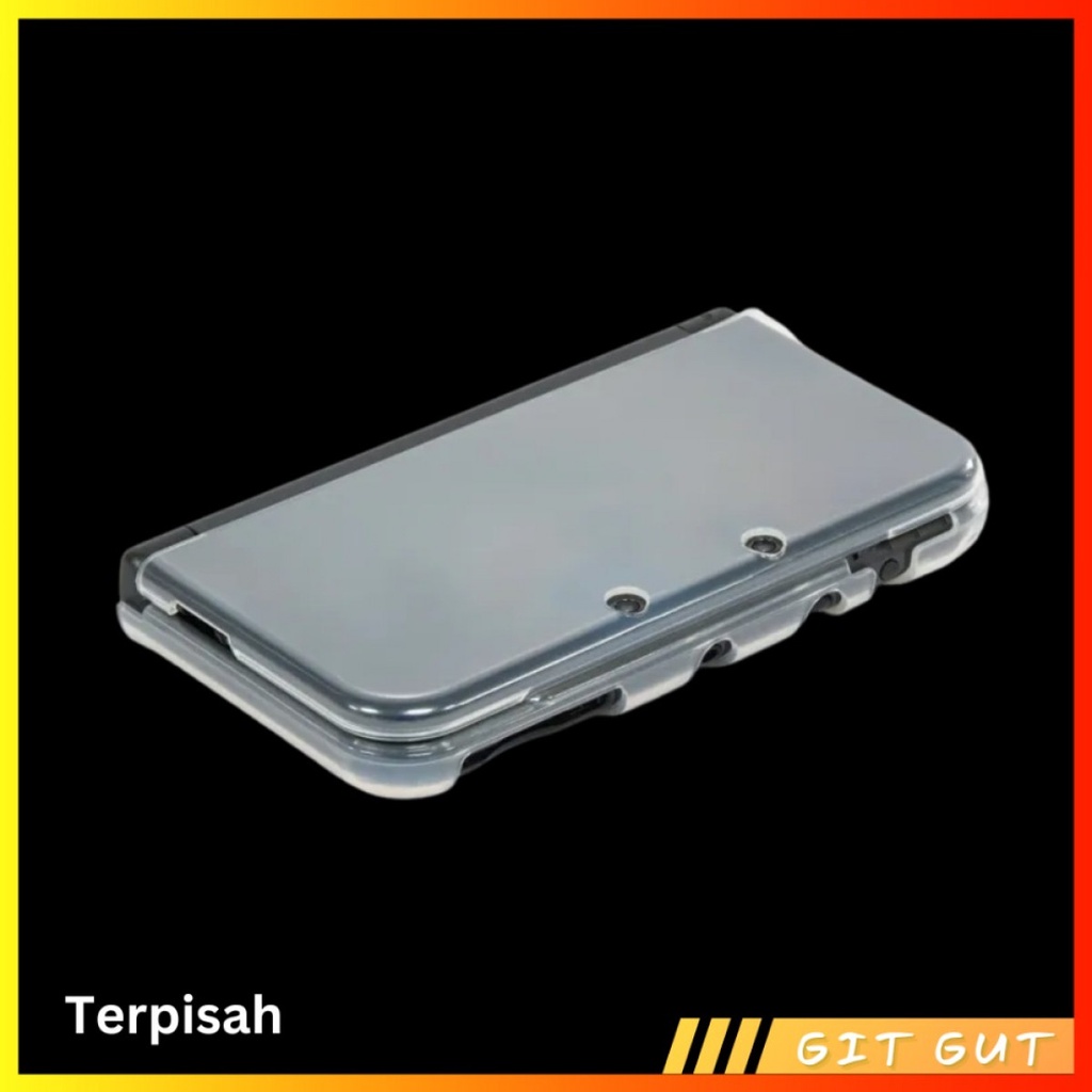 Nintendo New 3DS XL Crystal Clear Case Shell Cover Mika Transparant