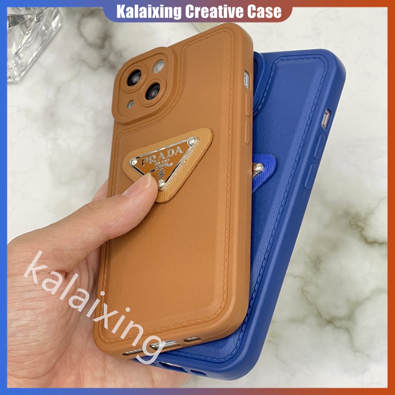 IPHONE Casing Ponsel Bentuk Prada Untuk Iphone14 Pro Max13 12 11 ProMax Xs Max Xr X Xs Casing Soft Back Cover