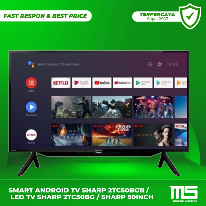 Smart Android TV Sharp 2TC50BG1i / LED TV Sharp 2T-C50BG / Sharp 50inch
