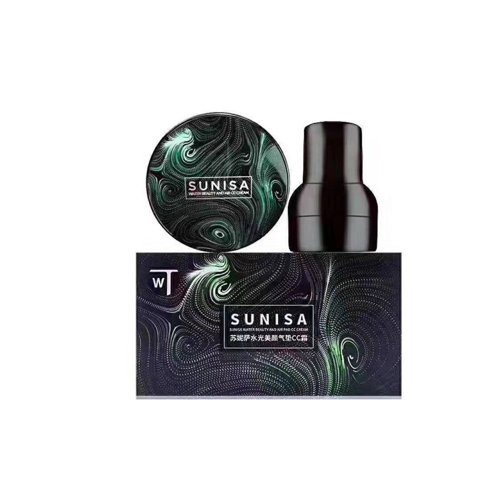 SUNISA CREAM FOUNDATION MOISTURIZING 100% ORI CC CREAM WATERPROOF