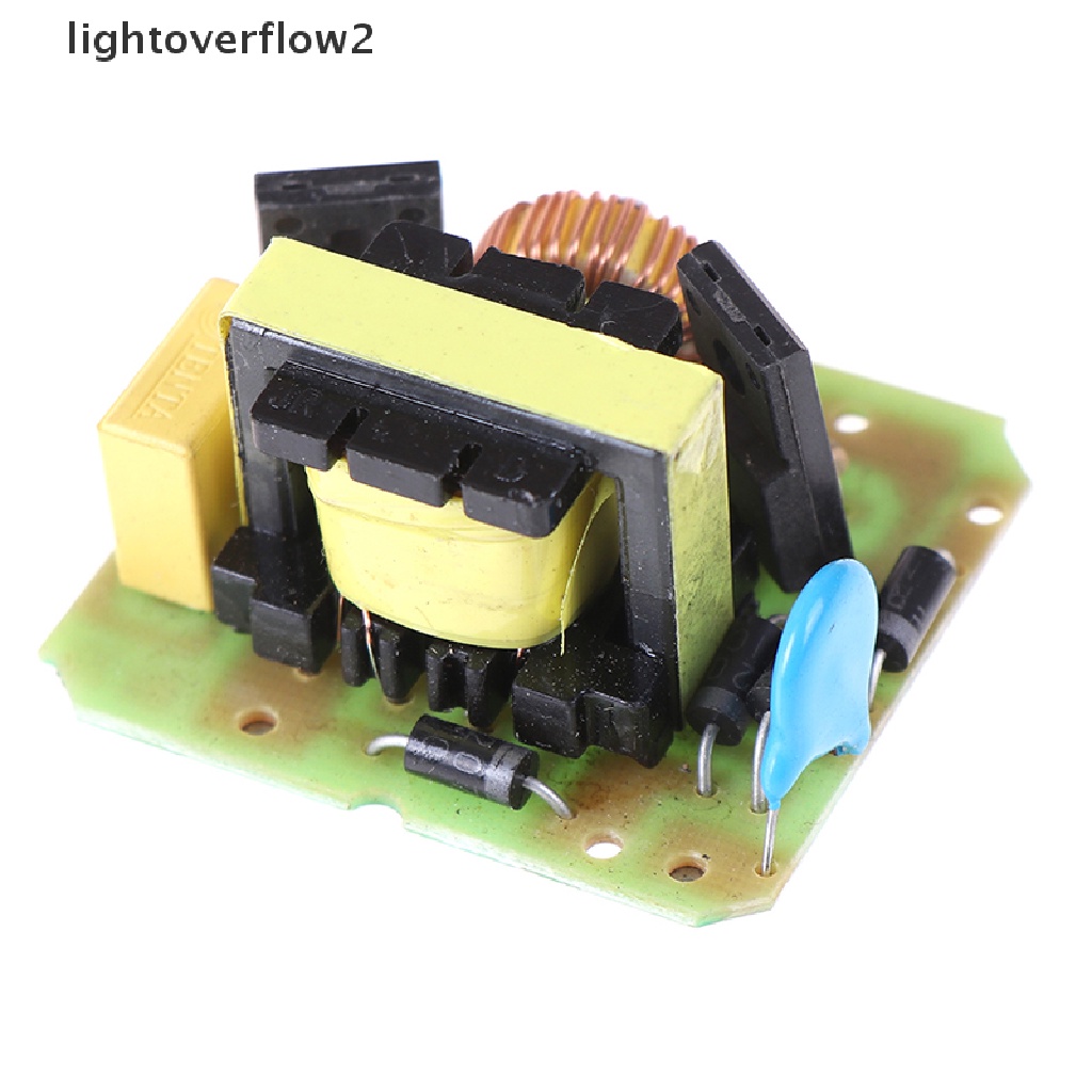 [lightoverflow2] 40W DC-AC 12V to 220V step-up transformer boost module inverter [ID]