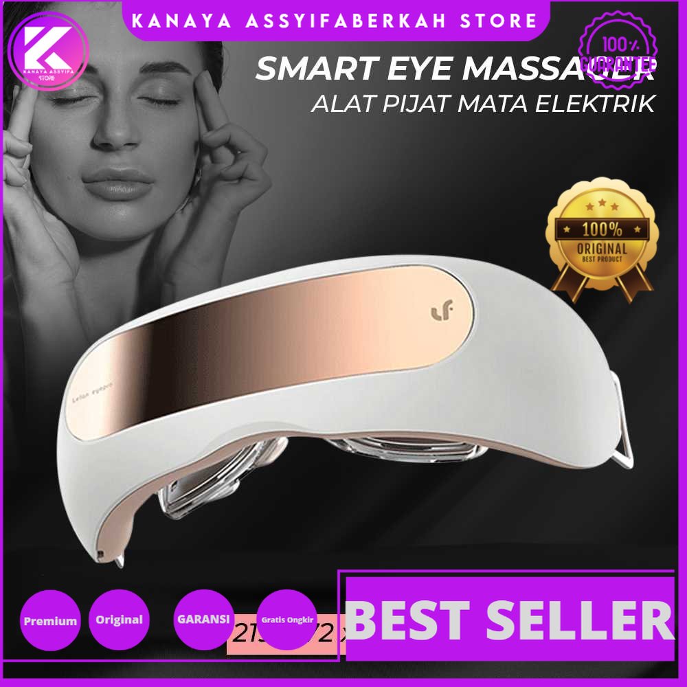 LF Lefan Eye Pro Smart Eye Massager Alat Pijat Kompres Mata Elektrik - LF-Y001