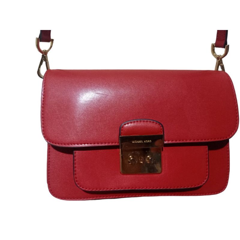 Tas wanita MK merah Michael kors Original Mulus