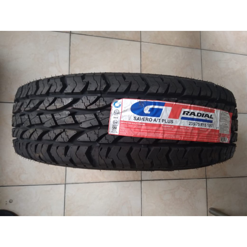 GT Radial Savero AT Pro ukuran 235/75 R15 Ban Mobil Taft Feroza Panther semi offroad