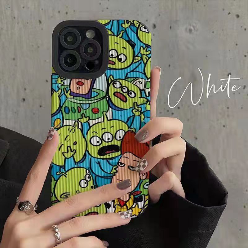 Cute Three-eyed Monster Soft Case HP VIVO V9 Y11 Y12i Y12 Y15 Y17 Y12S Y20 Y20i Y20S Y19 Y93 Y91C S1 V15 Pro Y50 Y30 Y30i V20 Z1 Pro Y52S Y31S V5 V5S V21 V23 5G Y83 FTD Stripe Casing