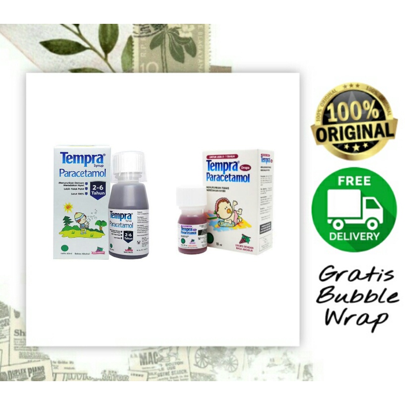 Tempra Sirup / Tempra Drops / Tempra Sirup Forte / Penurun panas bayi dan anak