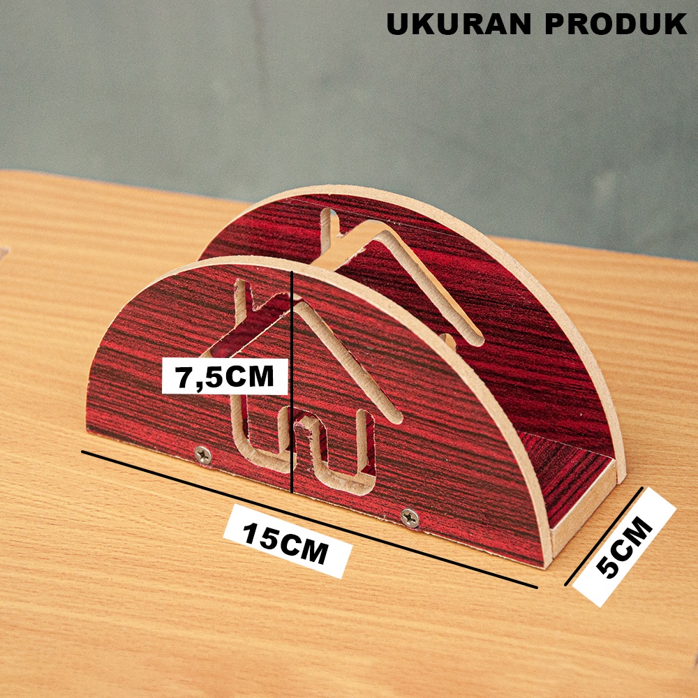 Tempat Tisu Piring Sendok Makan Untuk Tissue Serap Minyak Napkin Holder - CR022