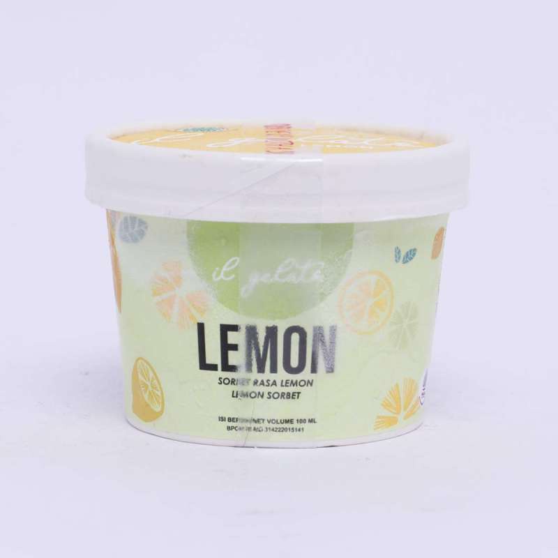 

IL GELATO SORBET RASA LEMON 100ML