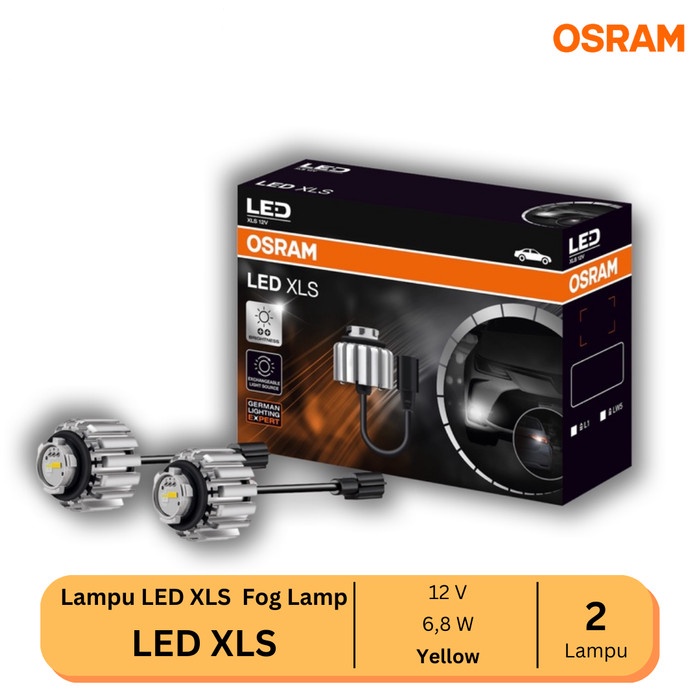 Osram Bi-LED Lampu Kabut Mobil Osram Kuning LED XLS 2warna