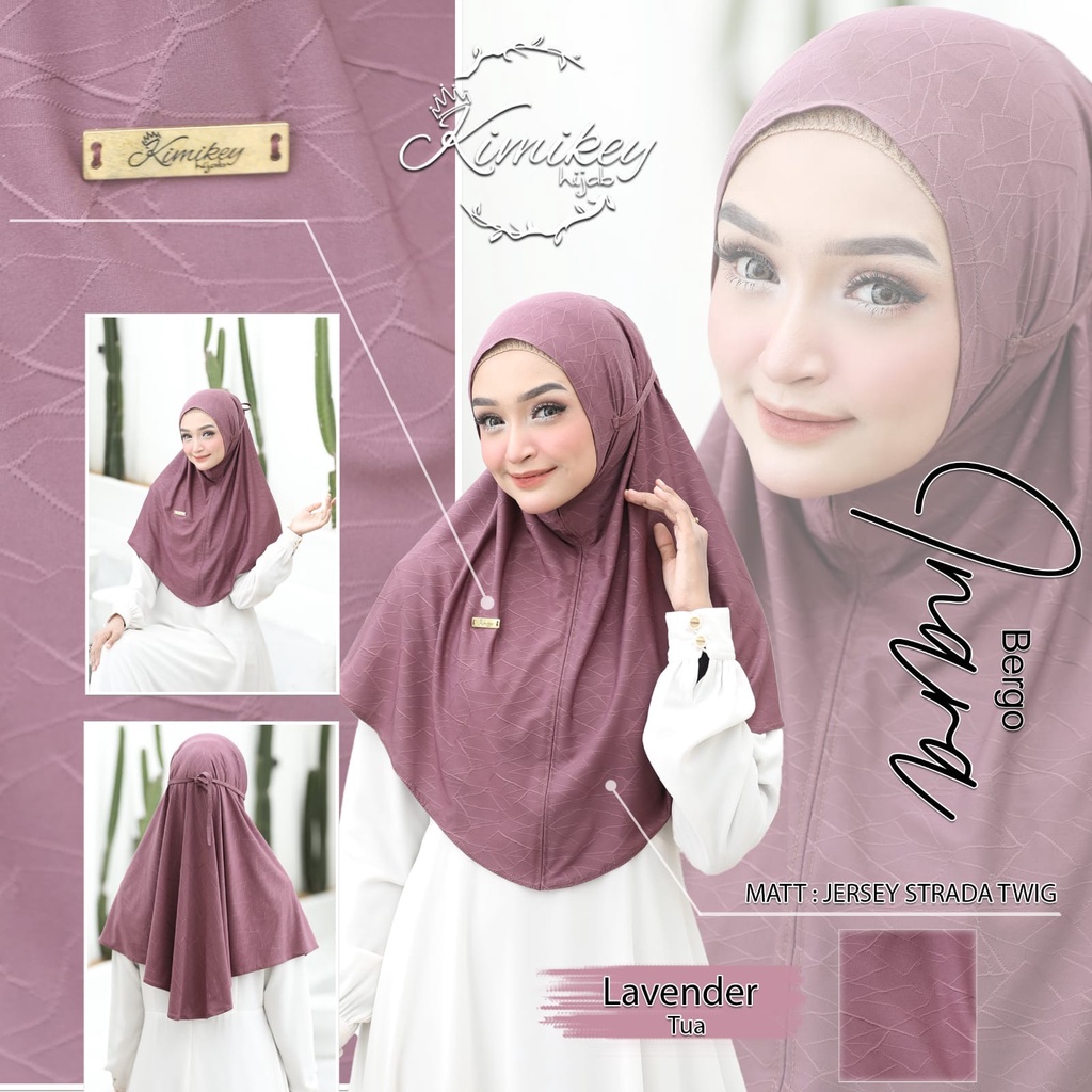 Bergo Simpel Inara Non Pad Bahan Jersey Strada Twig By Kimikey