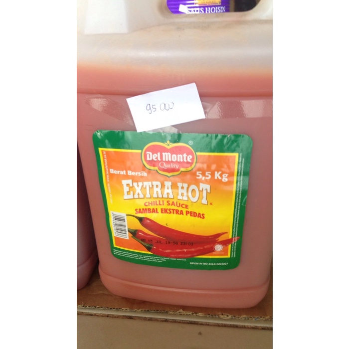 

Best Seller [COD] Delmonte extrahot sambal jerigen