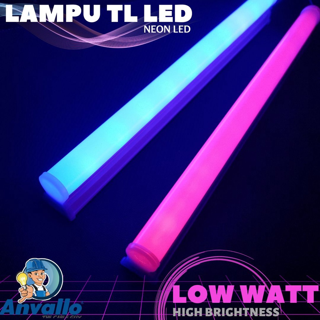 Lampu TL LED / Neon LED 30cm 6W