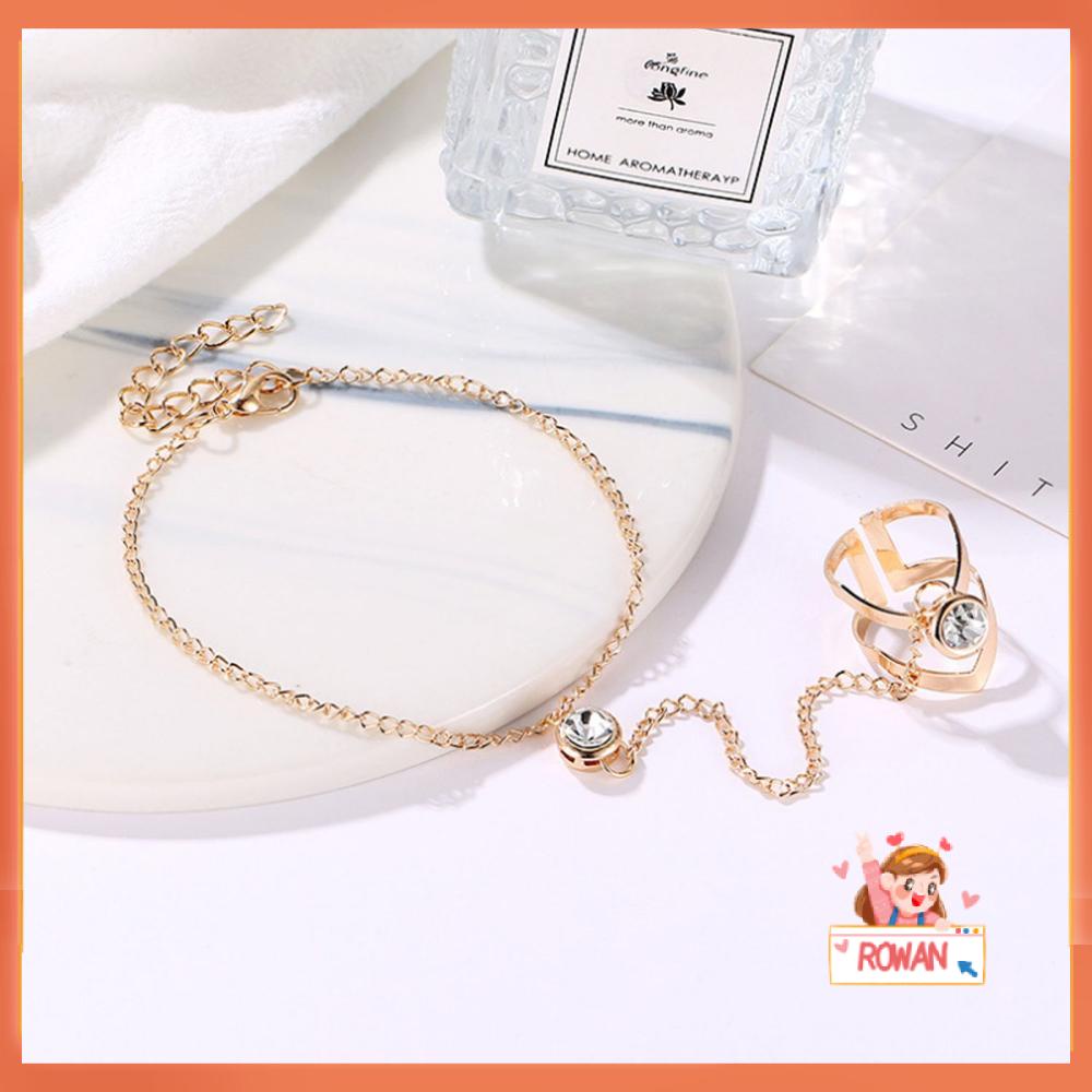 R-flower Ladies Gelang Fashion Untuk Cewek Cincin Adjustable