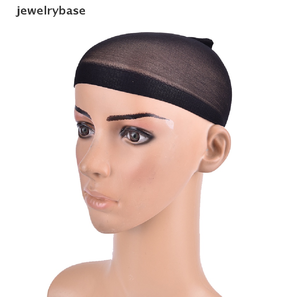 [jewelrybase] Wig Cap Hair Net Deluxe Berkualitas Untuk Menenun Rambut Wig Jaring Stretch Mesh Wig Cap Butik