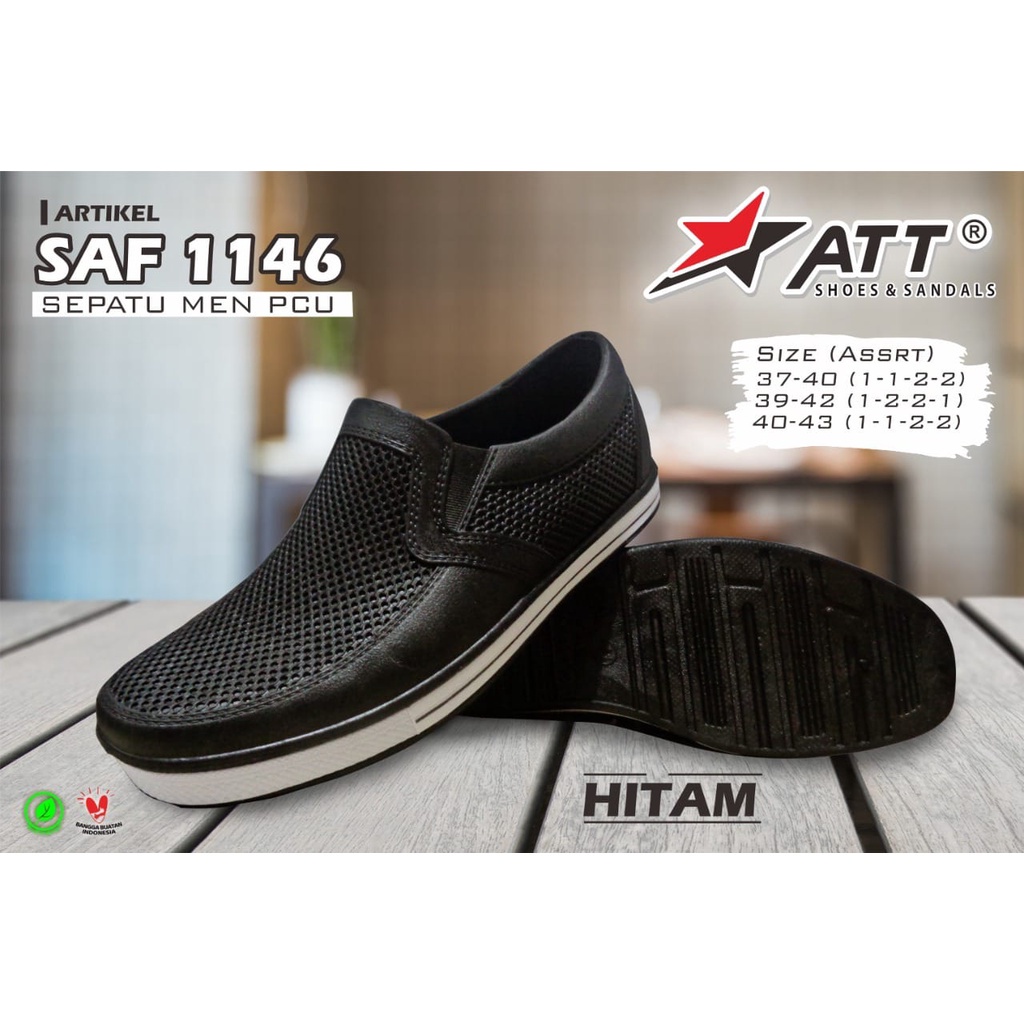 ATT SAnkyo SAF 1146 Sepatu Karet Pria Slip ON