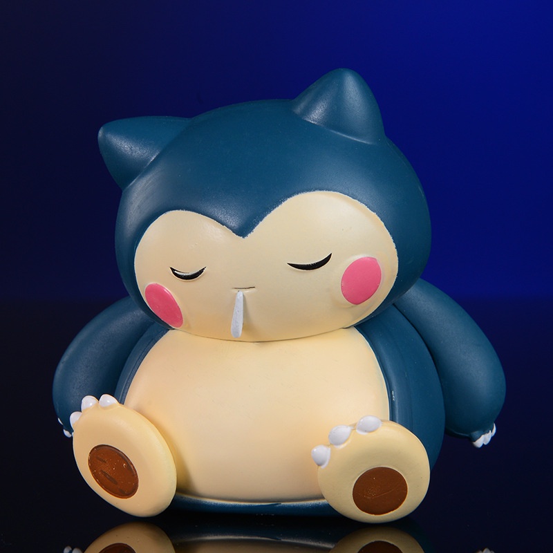 Anime Pokemon Angka Mainan Tidur Starry Dream Series Psyduck Snorlax 6-7cm PVC Action Figure Kartun Mengumpulkan Mainan Model Boneka